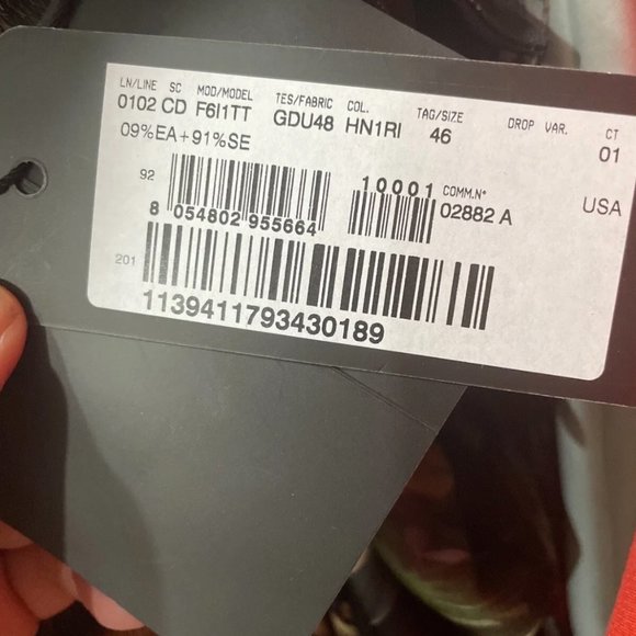 Brand New Dolce & Gabbana jungle print one shoulder dress with TAG - Picture 2 of 11